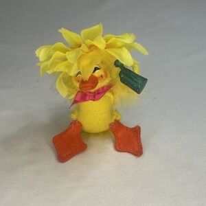 NWT Annalee 3" Spring Planting Duck 2010 Watering Can Flower Hat